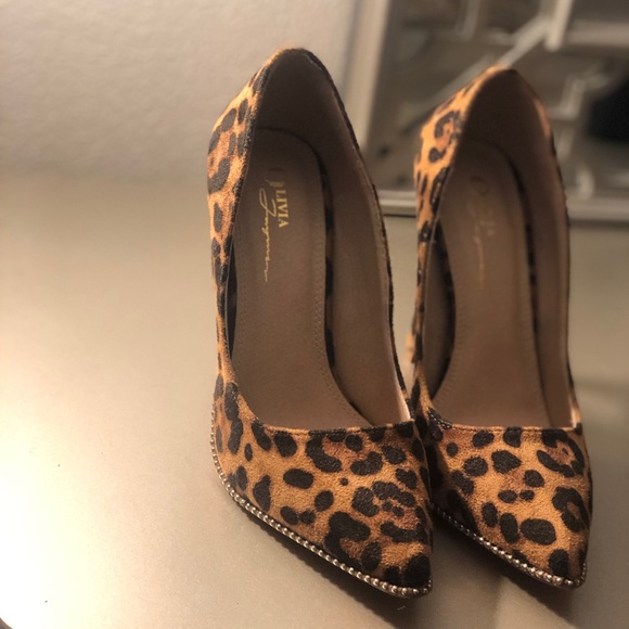 Shoes - Leopard print high heels